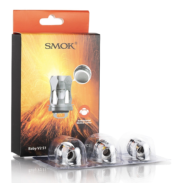 smok v8 baby coils Smoktech Tfv8 BABY M2 Coils (5pk) main image 0