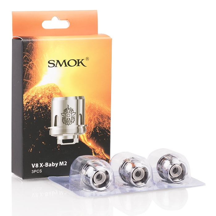 smok v8 baby x coil SMOK TFV8 X-Baby Replacement Coils
