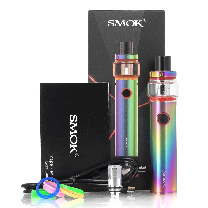 cloud 22 smoke & vape SMOK PEN LIGHT EDITION Kit | Vape Kits Select Flavor ::Rocket Pop Freeze JUUL PODS MANGO NECTAR Icy