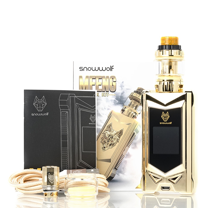 WOLF MFENG 電子タバコ VAPE SnowWolf MFENG 200W Starter Kit $99.99