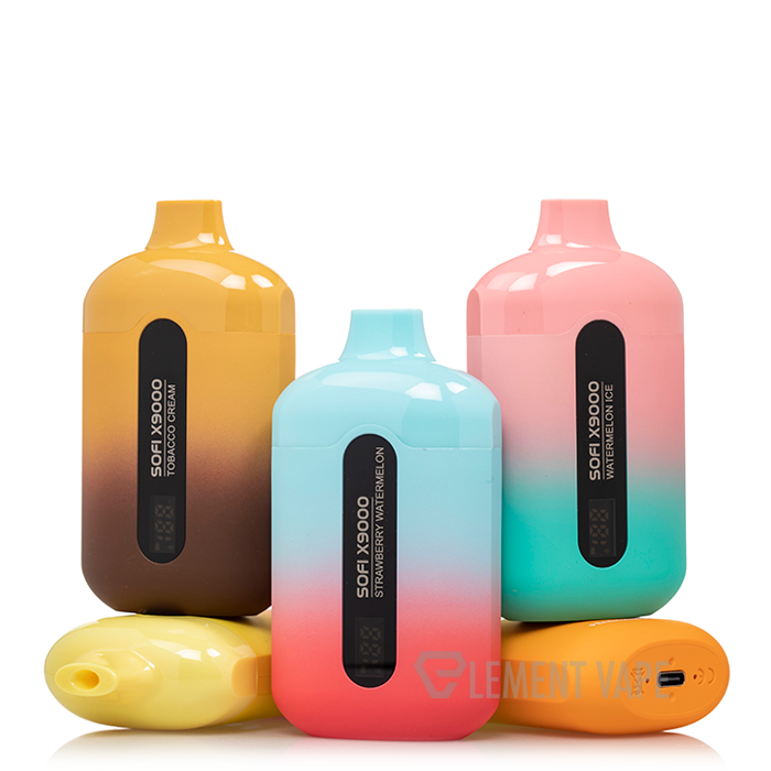 SOFI X9000 0% Zero Nicotine Smart Disposable $12.99
