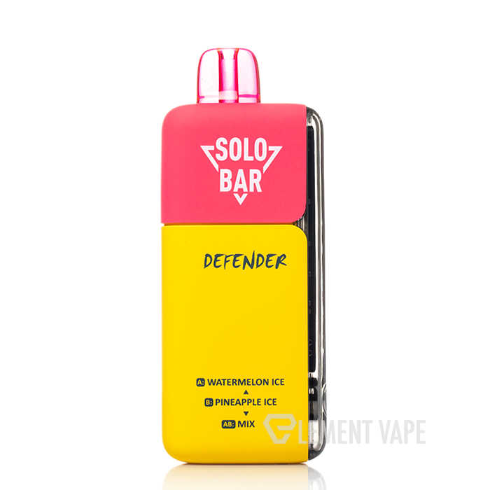 elfbar elfa master akku SOLOBAR DEFENDER 40000 (40K) Puffs Rechargeable Vape – Eldo Vapes main image 1