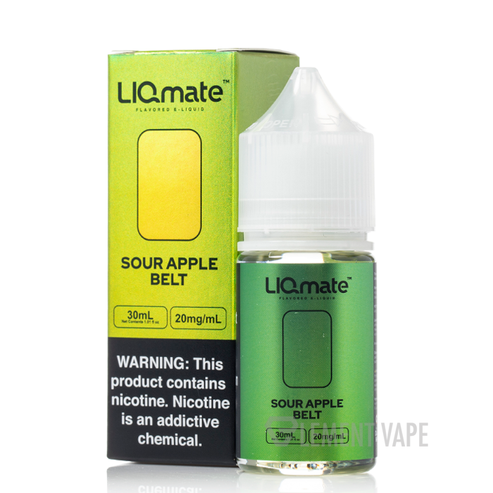 Sour Apple Belts - LIQmate Salts by 7 Daze - 30mL - $10.99