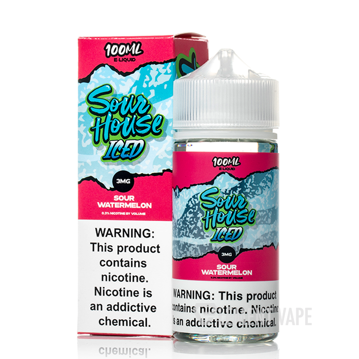 Sour Watermelon Iced - Sour House - 100mL