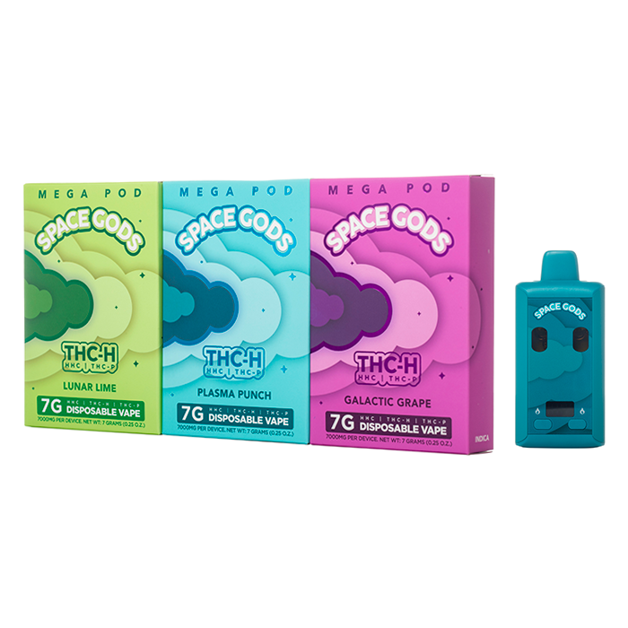 Space Gods MEGAPOD Disposable 7G $29.99