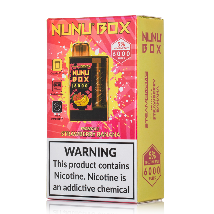 Steam Engine Nunu Box 6000 Disposable