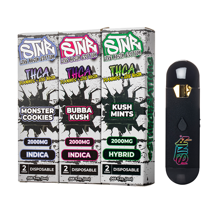 STNR Creations THC-A Live Rosin Diamonds Disposable 2G STNR Creations THC-A Live Rosin Diamonds Disposable 2G