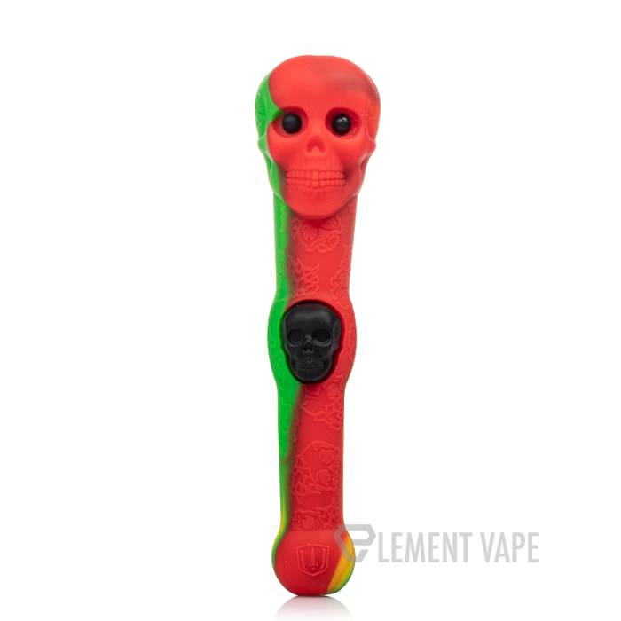 Stratus Skull Dipper Silicone Dab Straw - $5.99