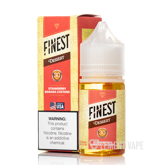 Juicy Red Strawberries Vanilla Custard 50/50 Vape Juice