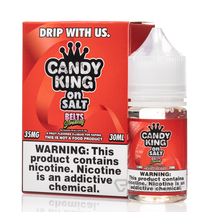 Belts Strawberry - Candy King On Salt - 30mL $9.99 Belts Strawberry - Candy King On Salt - 30mL $9.99