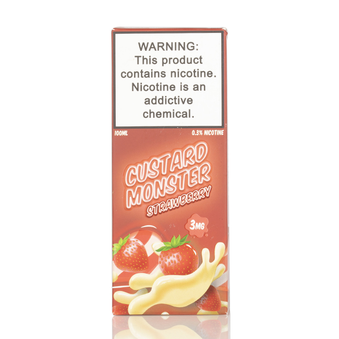 Custard Monster - Strawberry 100mL