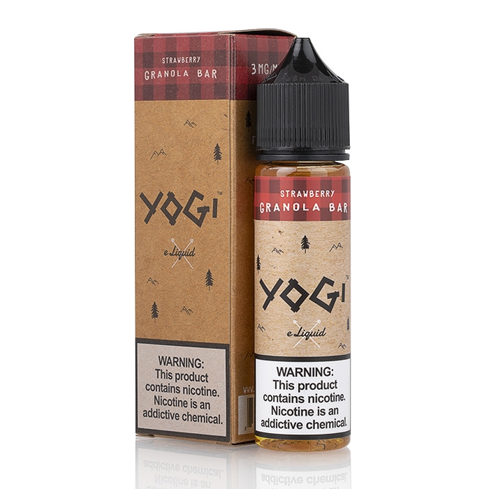 Strawberry Granola Bar - Yogi E-Liquid - 60mL - $11.99