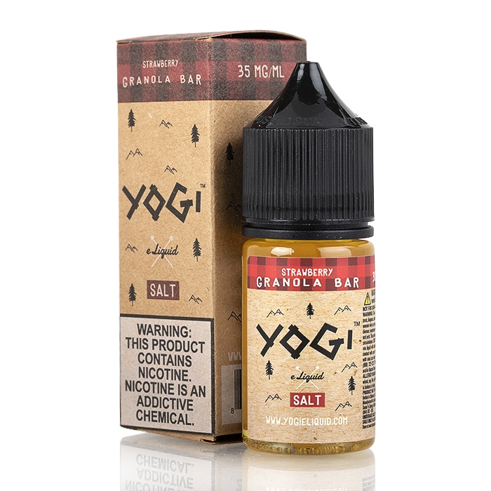 Strawberry Granola Bar - Yogi Salts E-Liquid - 30mL $10.99