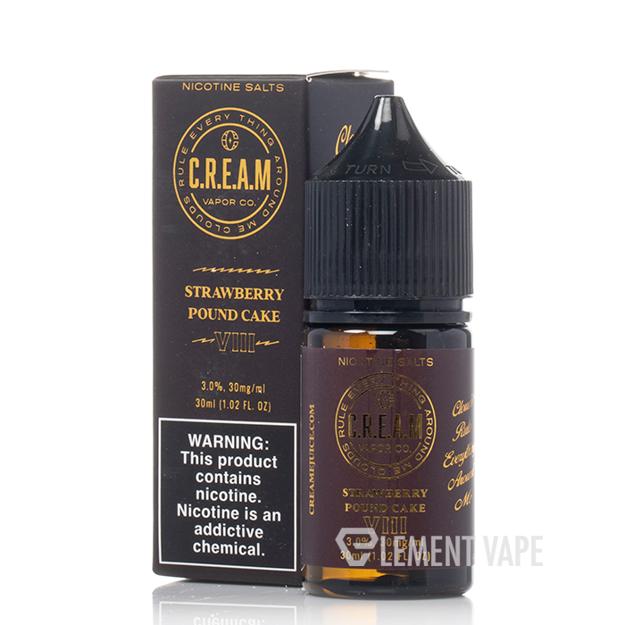 Strawberry Pound Cake VIII - C.R.E.A.M Salts - 30mL