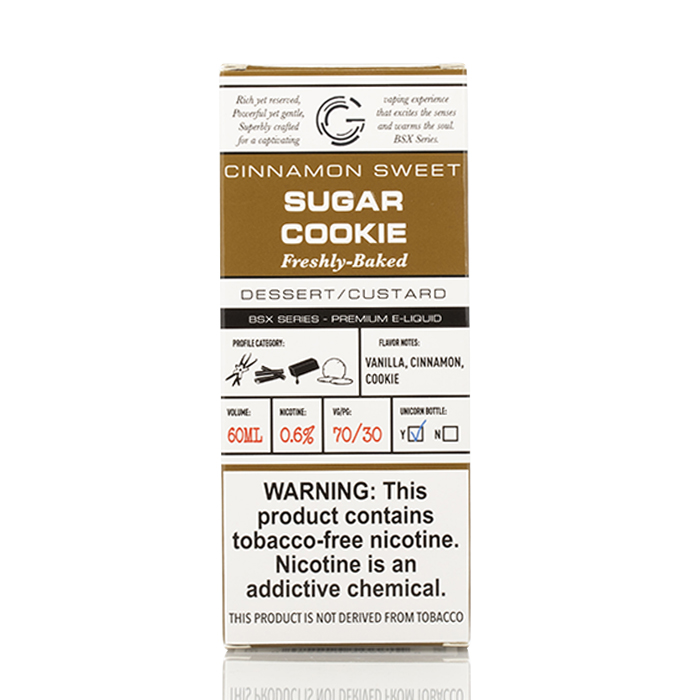 Sugar Cookies - BSX Series - 60mL - $10.99