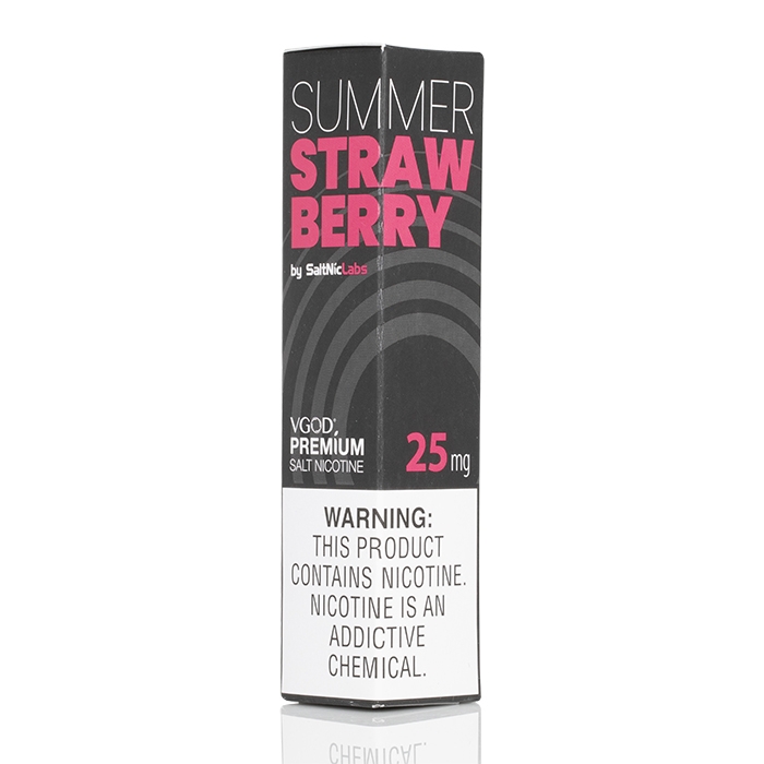 summer vape flavors Strawberry - VGOD SaltNic Strain:Doppio (Sativa) calibrun VOOPOO Argus G3 30W
