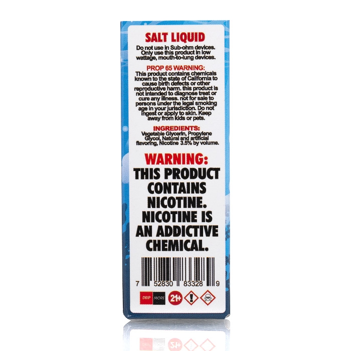 10 nicotine vape juice Candy Flavored Nicotine Salts main image 1