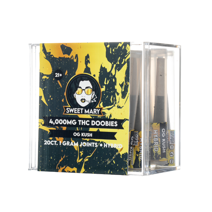 Sweet Mary THC Doobies 4000mg Prerolls 20G
