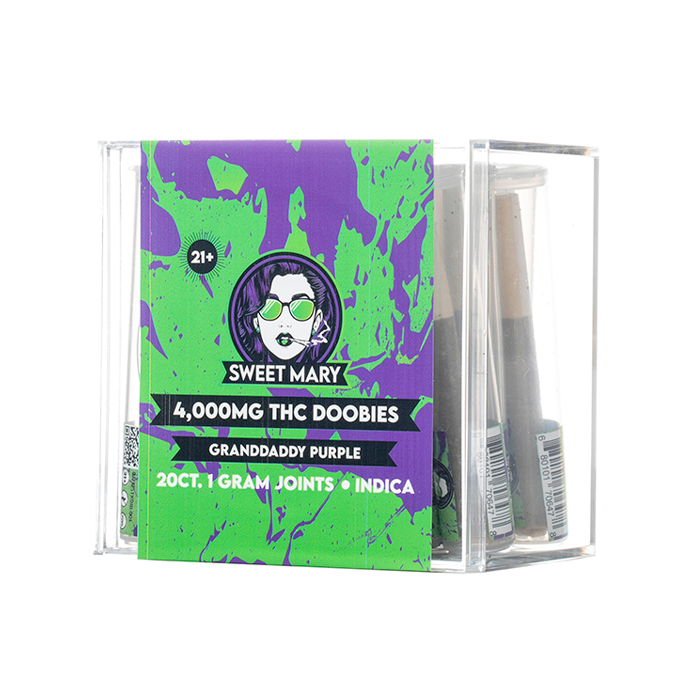 Sweet Mary THC Doobies 4000mg Prerolls 20G - $44.99