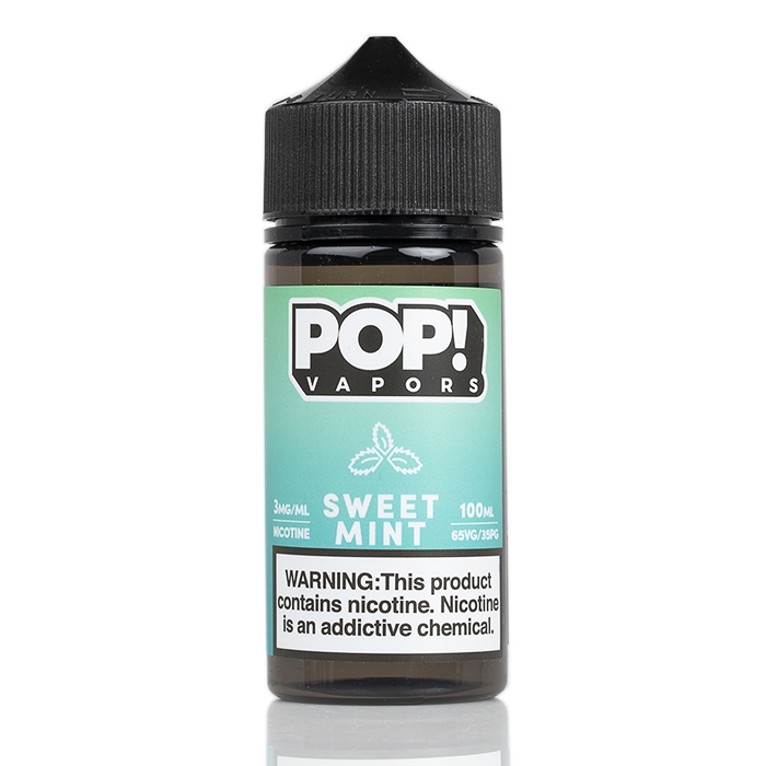Sweet Mint Gum - POP! Vapors | 100mL Vape Juice
