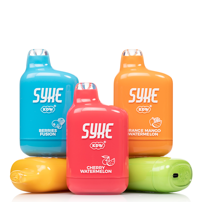 smoq 6500 puffs disposable vape Syke Flavors:Strawberry Vanilla Coke 2ml refillable pods RELX Pod Pro 2