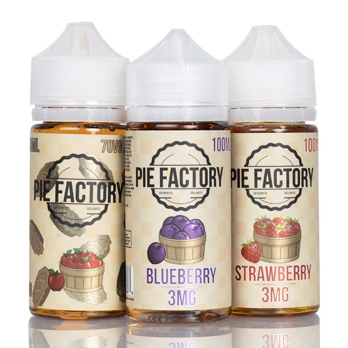 elf bar vape uk Dinner Lady Apple Pie E-juice 60ml main image 1