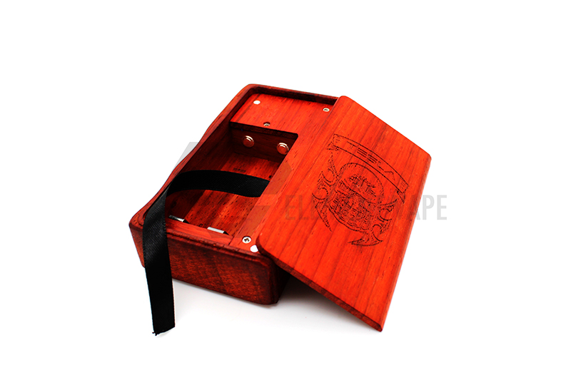 Tesla 120W Watt Box Mod - Metal and Wood