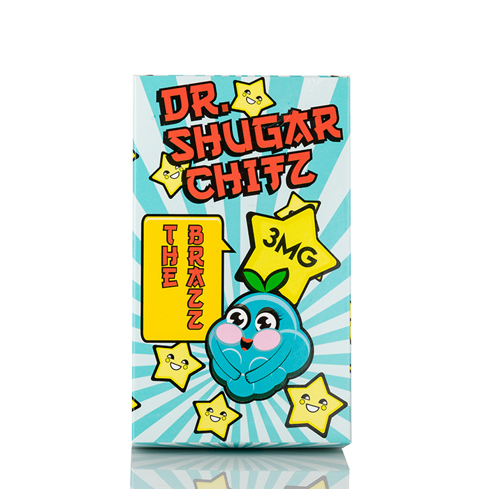 The Brazz! by Dr. Shugar Chitz | 60mL Blue Raspberry Candy