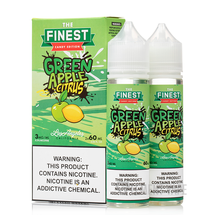 Green Apple Citrus - Sweet and Sour - The Finest E-Liquid