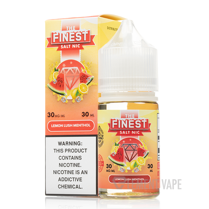 lemon lush vape juice Lemon Lush Menthol - The Finest SALT NIC Series