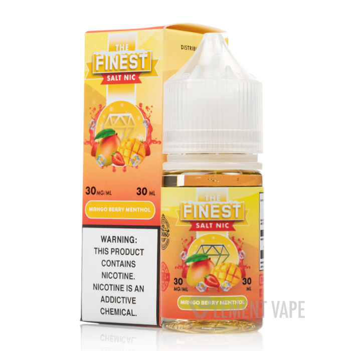 fruity menthol vape mix Mango Berry - The Finest SALT NIC Series 30K puffs Flavor:Strawberry Watermelon 5% OMG Smoothie Fifty Bar