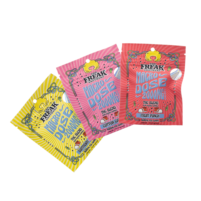 The Freak Brothers Macro Dose Gummies 2000mg - $9.99