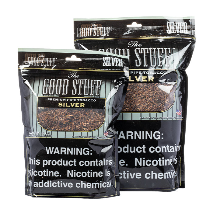 the good stuff pipe tobacco The Good Stuff Silver Pipe Tobacco