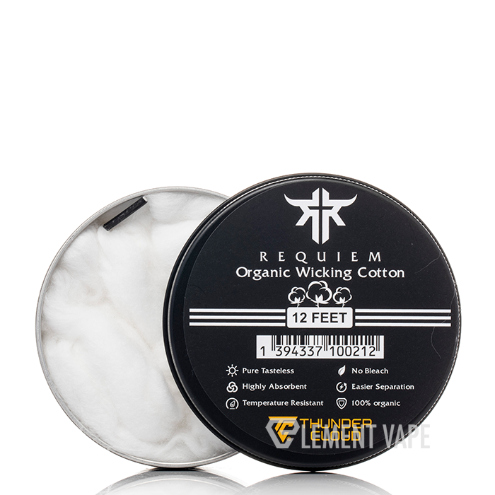 Thundercloud Requiem Organic Wicking Cotton - $7.99 Thundercloud Requiem Organic Wicking Cotton - $7.99