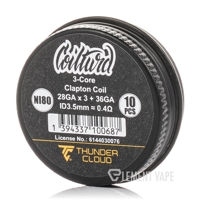 ThunderCloud x Coilturd 3-Core Clapton Coils - $7.99