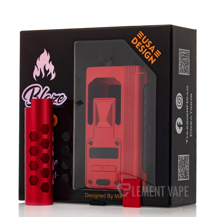 e cigarettes and popcorn lung Thunderhead Creations Blaze AIO 88W Boro Mod