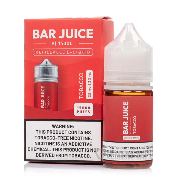 Tobacco - Bar Juice - 30mL $10.99