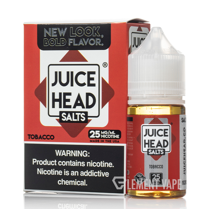 Tobacco - Juice Head Salts - 30mL - $10.99