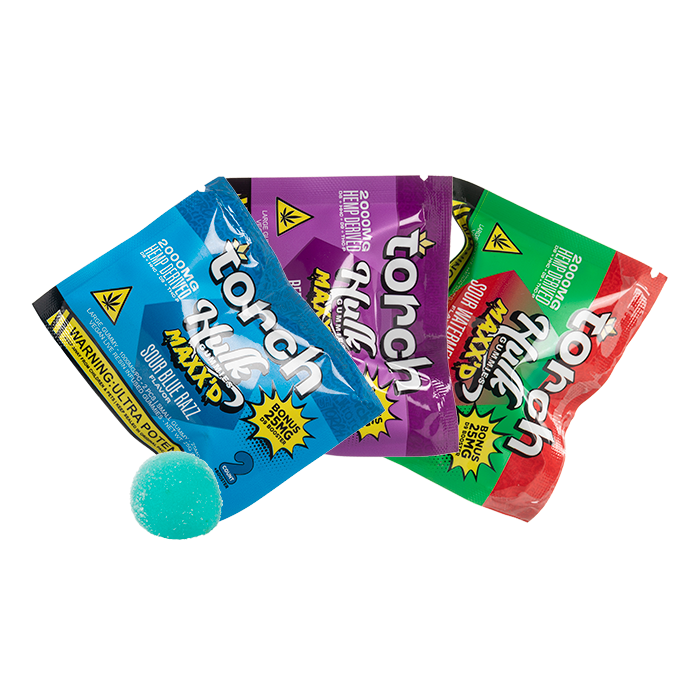 Torch Hulk MAXXd Gummies 2000mg $5.99