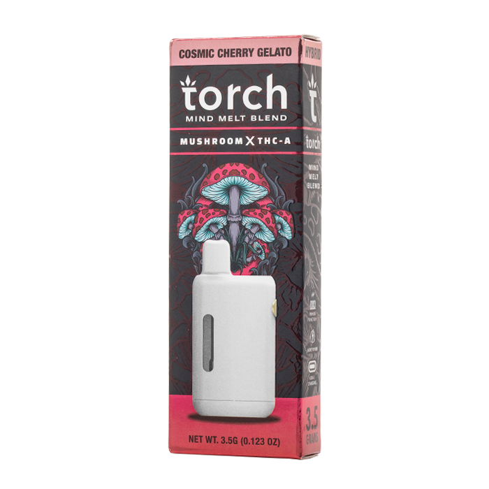 THCA Vape Review Torch Pressure 3.5 G Thca Pressure Blend Disposables -  Black Cherry Gelato 3.5g Cart