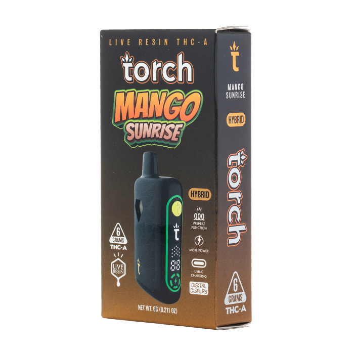 torch disposable vape pen Torch Burnout Black Blend Disposable THC-M + THC-A + THC-P - 3.5g main image 0