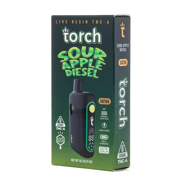 Torch Pulse THC-A Live Resin Disposable 6G - $19.99