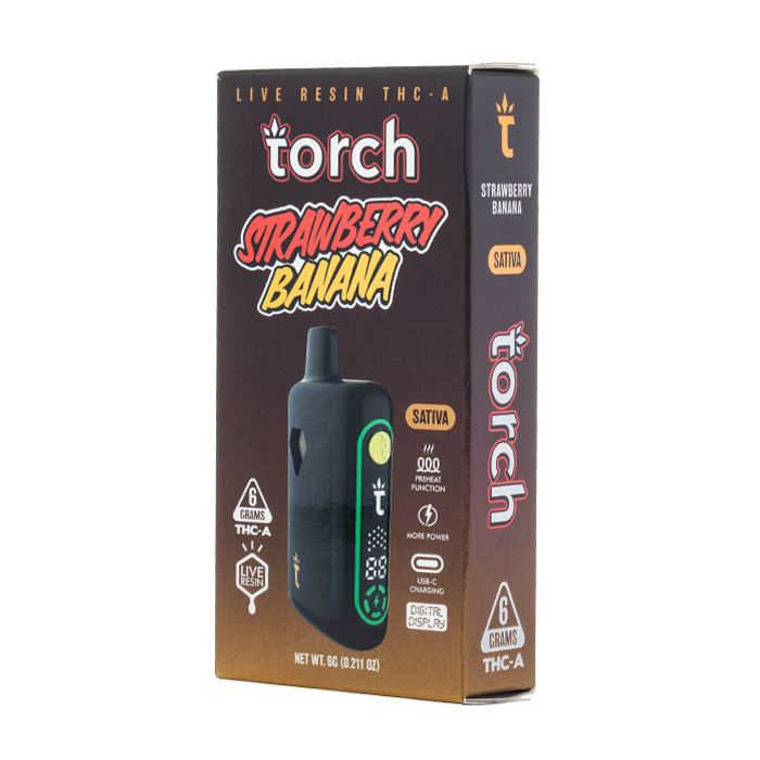 how to use torch disposable vape Torch THC-A Live Rosin Disposable | 2.5g main image 0