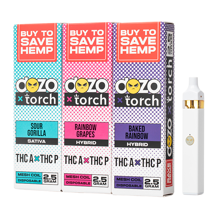 Torch x DOZO Disposable 2.5G