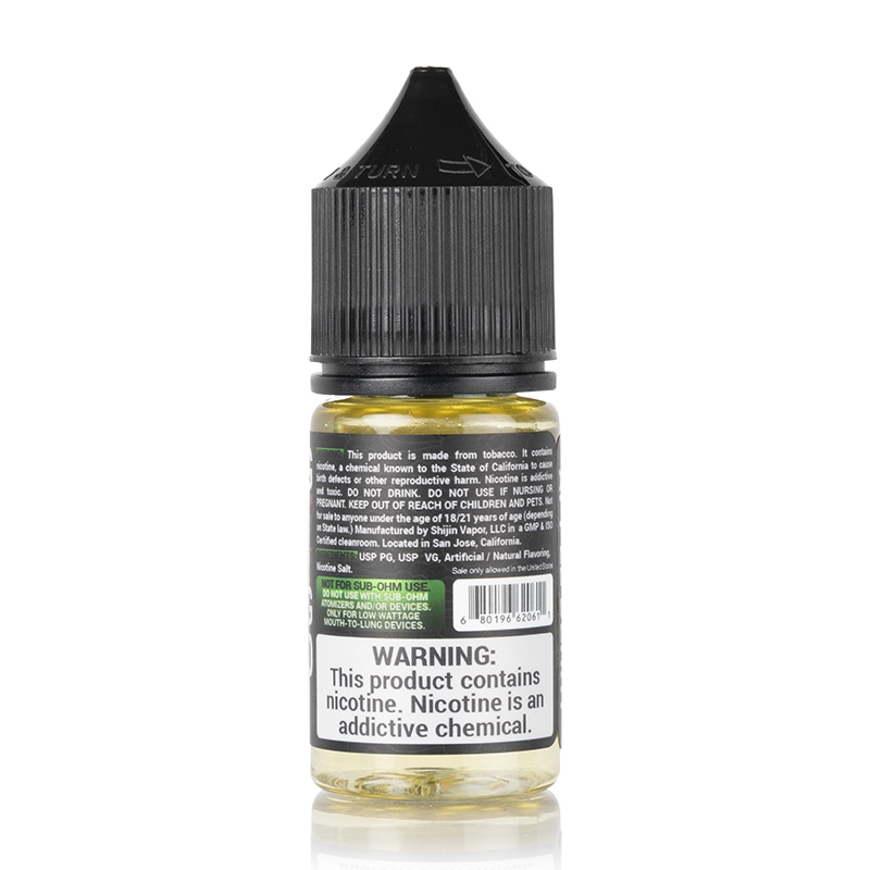 Tortoise Salt Nic - Shijin Vapor | 30mL Vape Juice $9.99