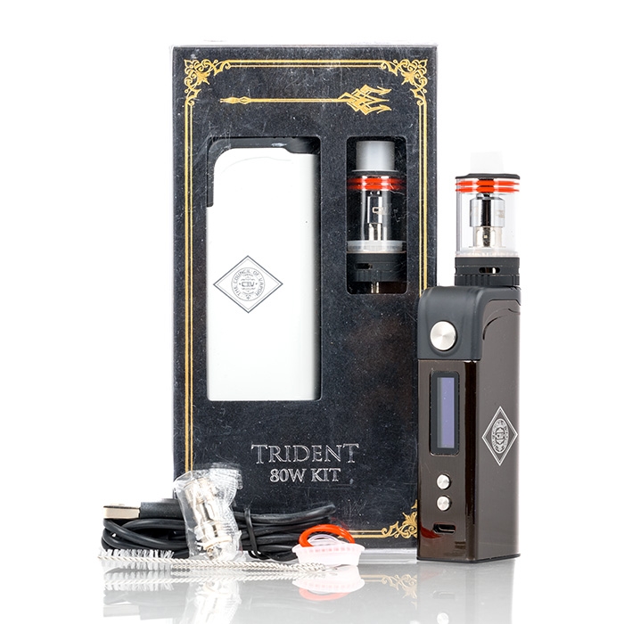 Trident 80W TC Starter Kit by Council of Vapor (Trident Mod & Defiant Tank) 