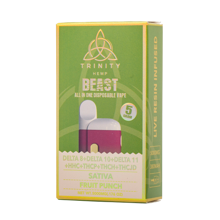 Trinity Hemp Knockout Beast Disposable 5G