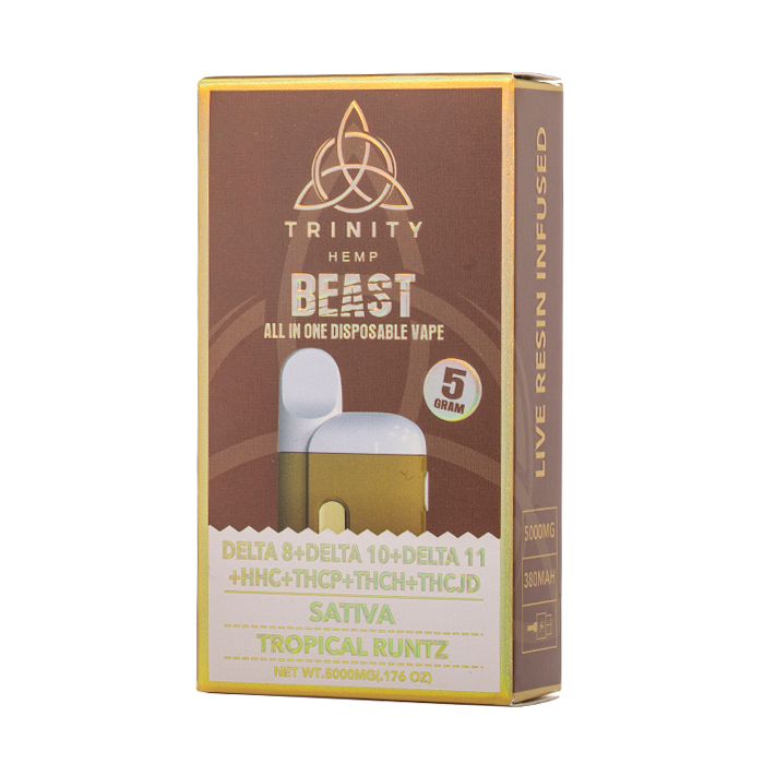 Trinity Hemp Knockout Beast Disposable 5G