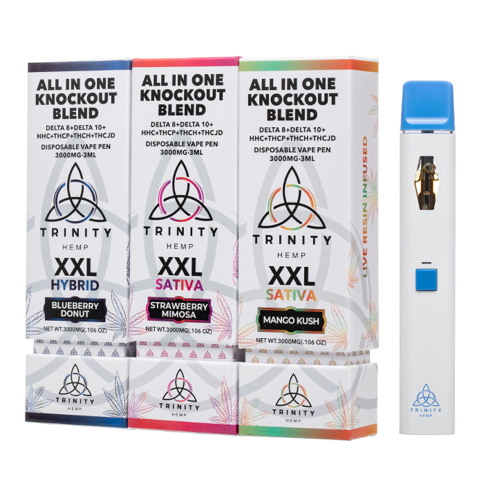 trinity hemp disposable vape Trinity Hemp XXL Disposable 3G
