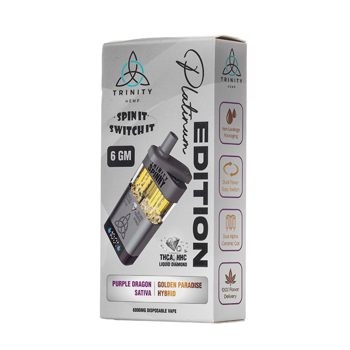 trinity spinny vape price Trinity Spinny 6g THCp Disposable Vape